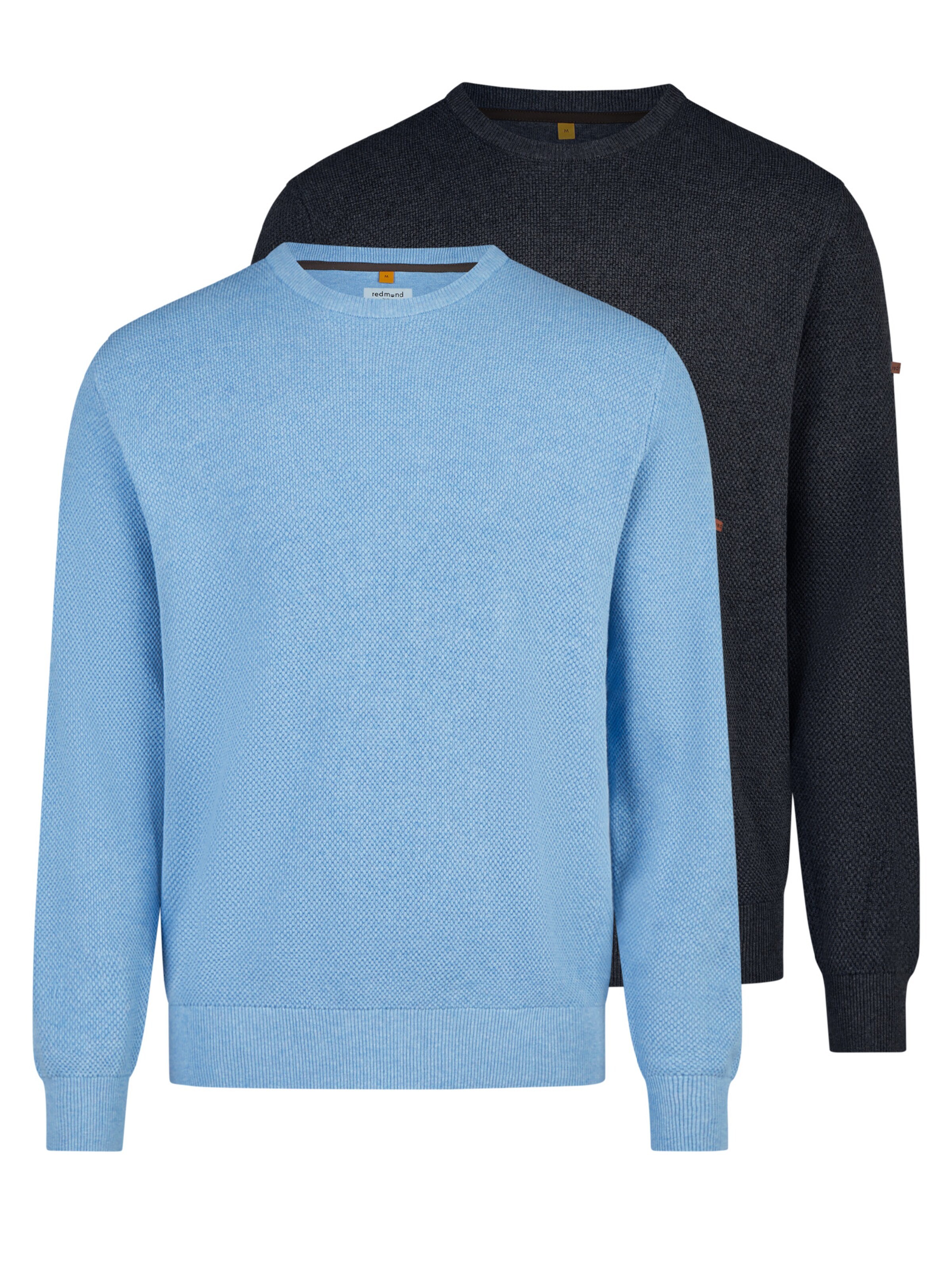 redmond Sweater 'Basic' in Blue: front