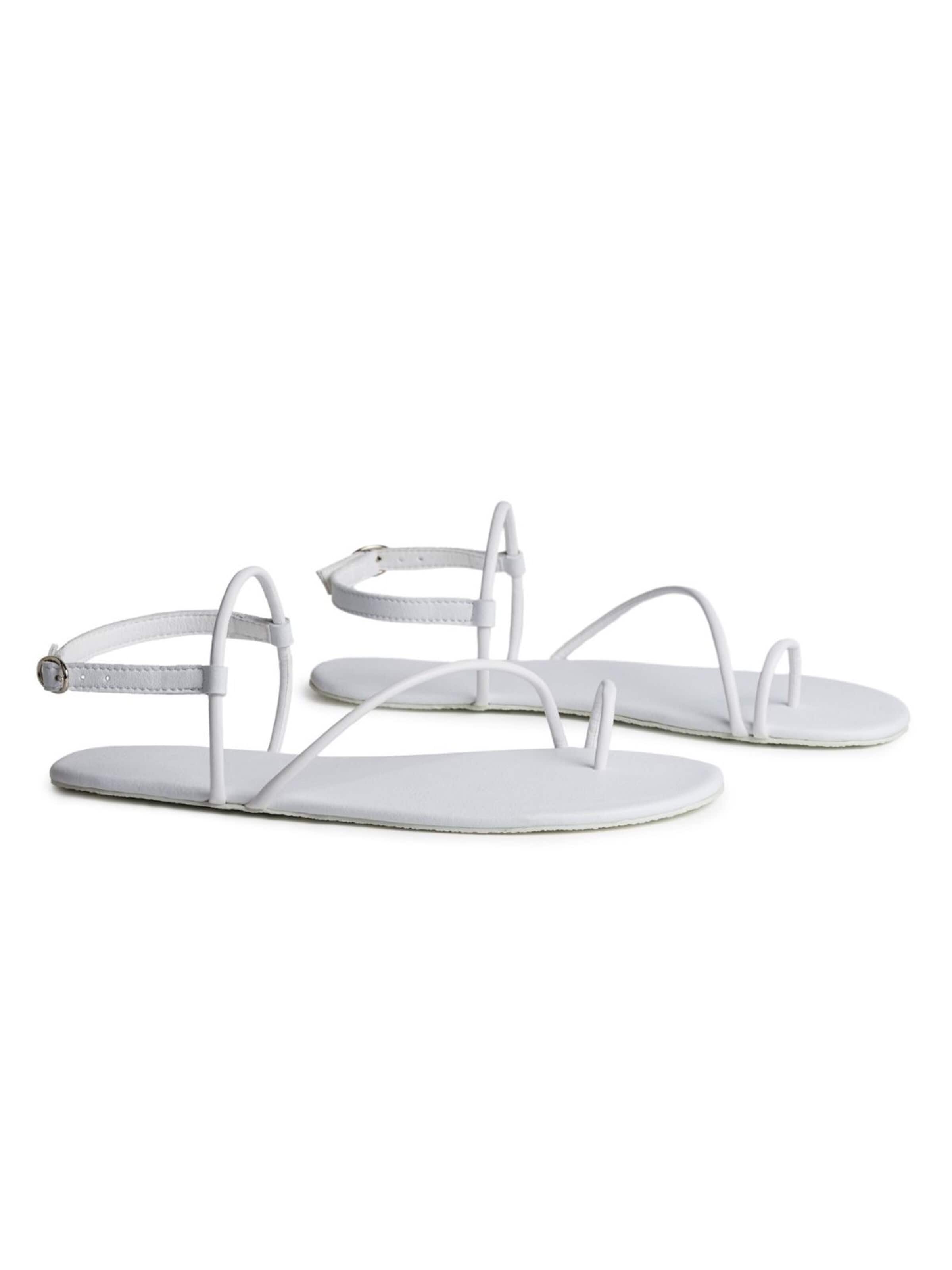 Ahinsa shoes Sandals 'Aura Barfuß' in White