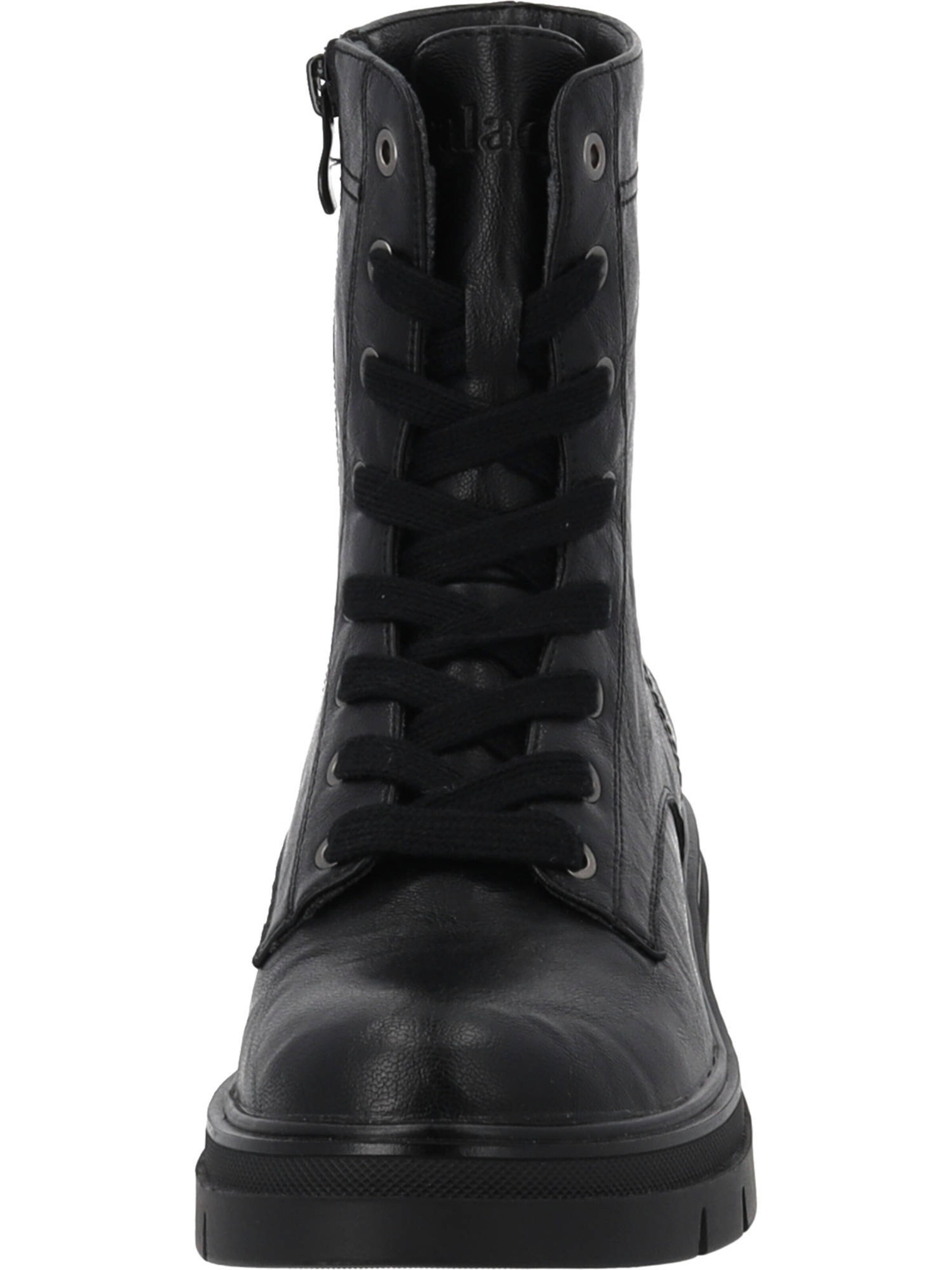 Bottines à lacets 'Drias' Palado en noir