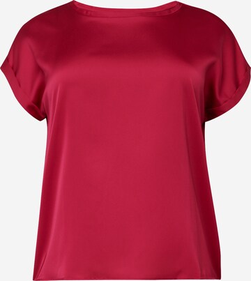 EVOKED Blouse 'ELLETTE' in Rood: voorkant