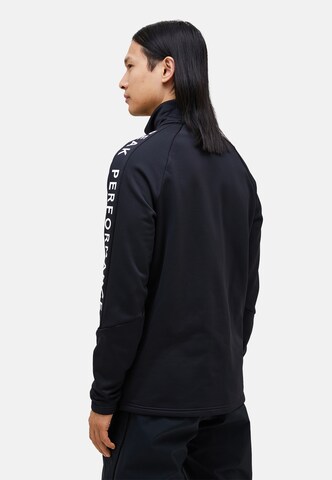 PEAK PERFORMANCE Fleece jas in Zwart