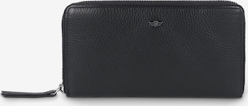 POLICE Wallet in Black: front