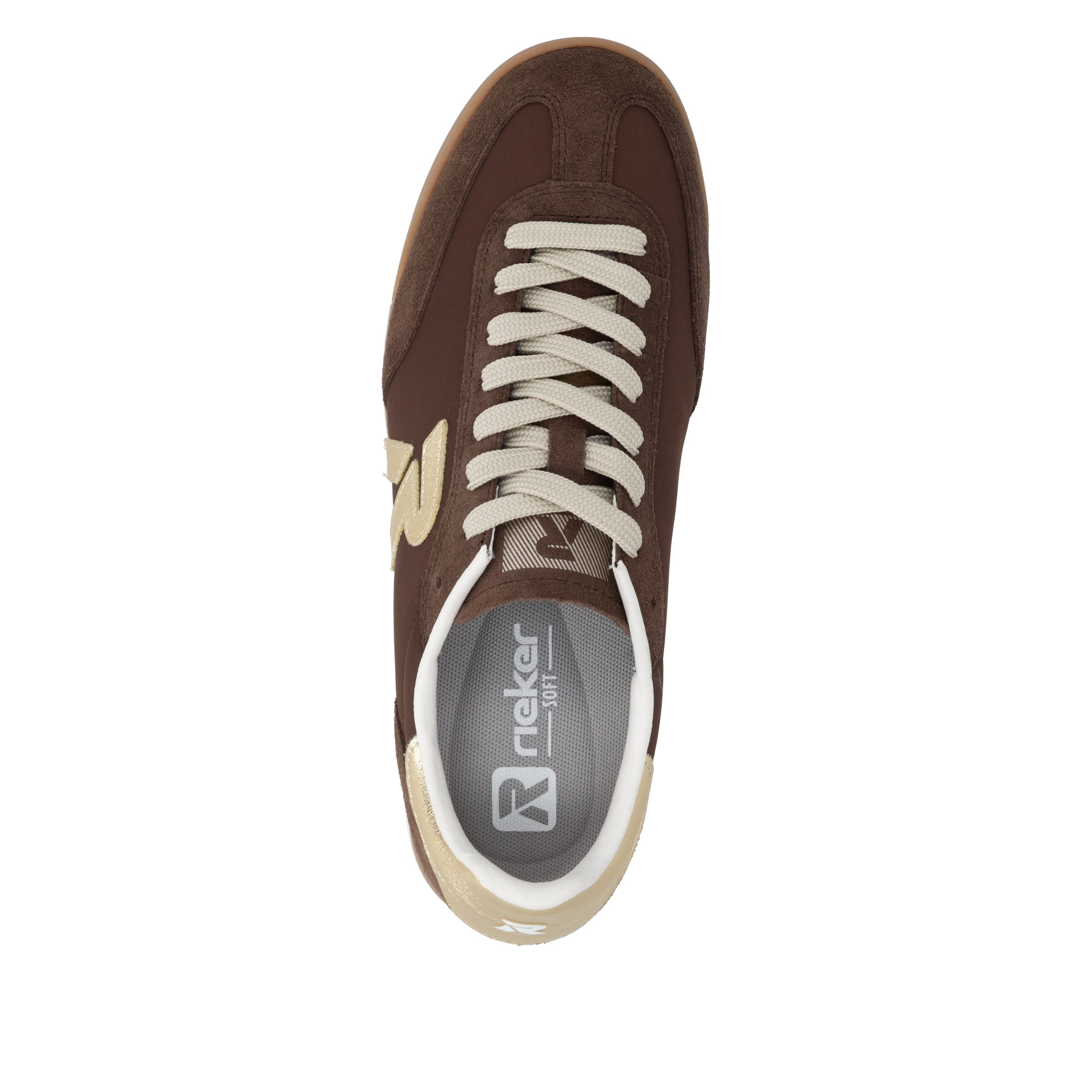 Rieker Sneakersy niskie w kolorze brązowy