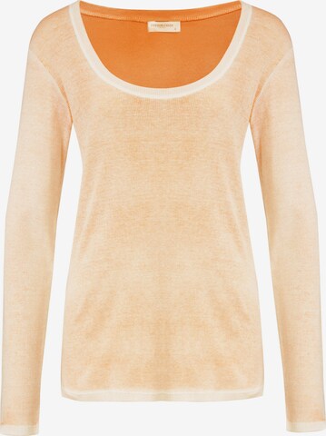 Cotton Candy Langarmshirt 'WINONA' in Orange: predná strana