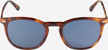 Calvin Klein نظارة شمس بلون بني