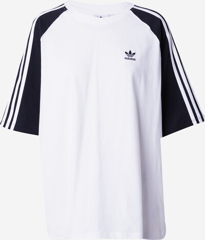 ADIDAS ORIGINALS T-shirt en noir / blanc, Vue avec produit