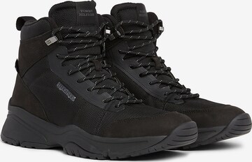TOMMY HILFIGER High-Top Sneakers 'CORDURA®' in Black