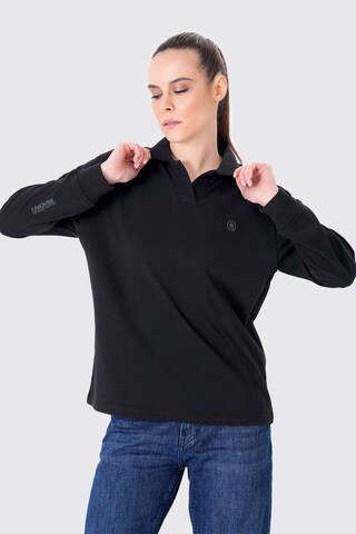 UNIQVIBE Shirt in Schwarz