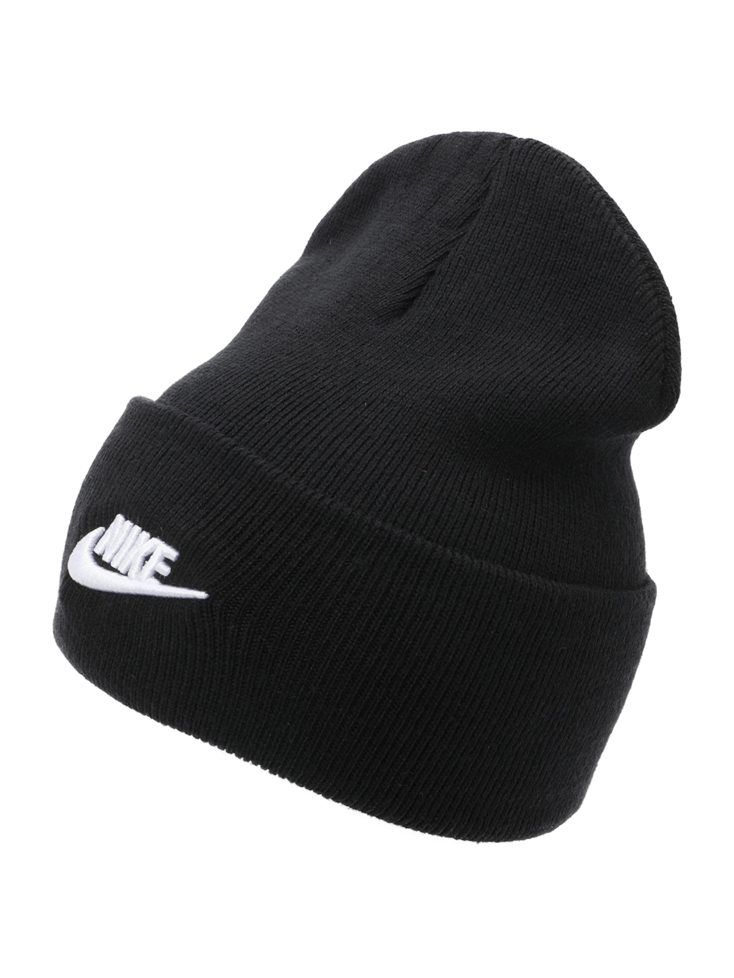 Nike Sportswear - Gorros 'Peak' em preto: frente