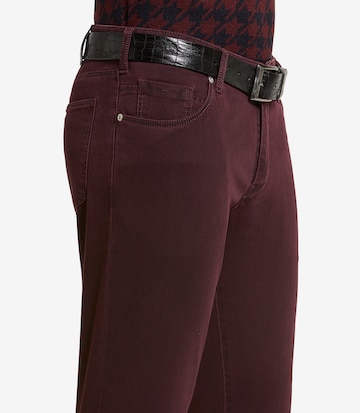 Meyer Hosen Slimfit Jeans in Rot