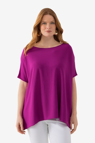 Pull-over Ulla Popken en violet : devant