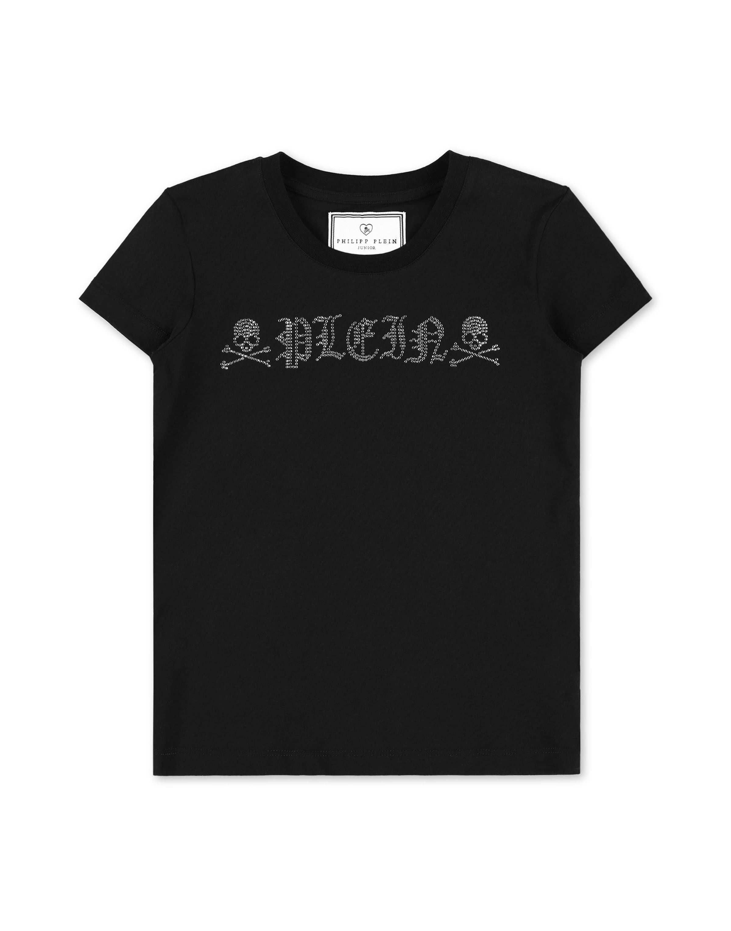 Philipp Plein - Camiseta en negro: frente