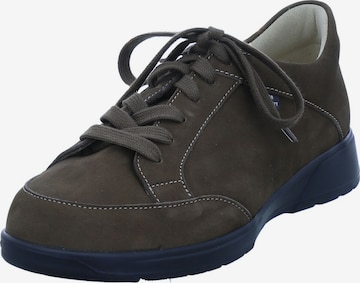 Finn Comfort Schnürschuhe 'Canvey' in Braun: Vorderseite