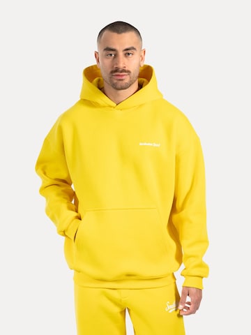 Smilodox Sweat jacket in Yellow: front