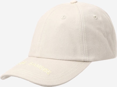 Samsøe Samsøe Casquette 'Saluca' en crème / rose pastel, Vue avec produit