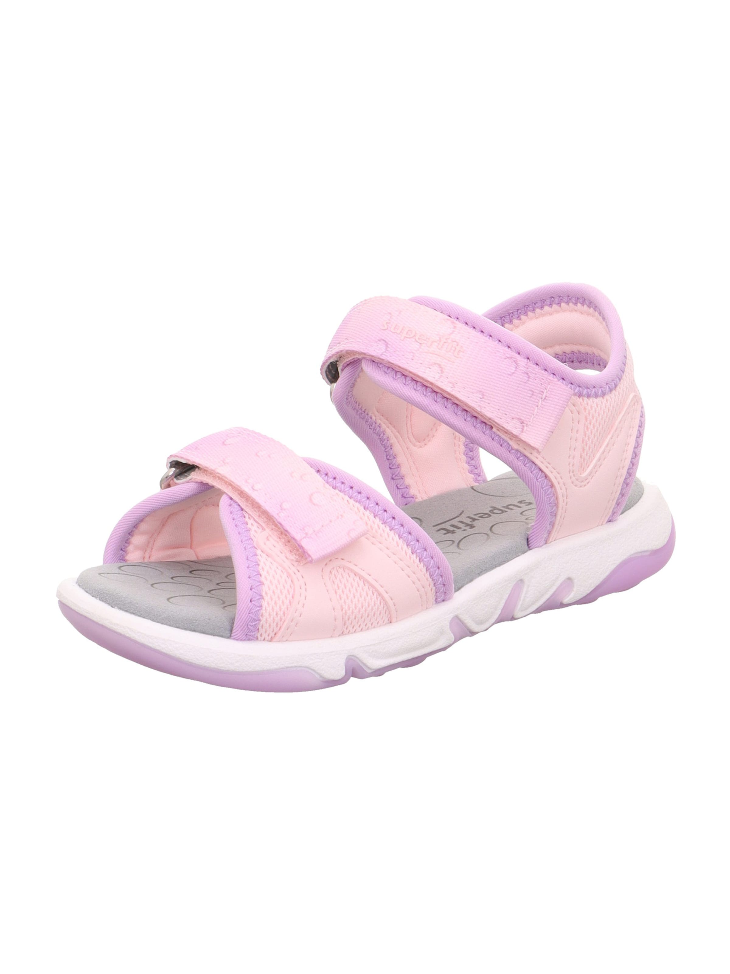SUPERFIT Sandale 'Pebbles' in Pink: Vorderseite