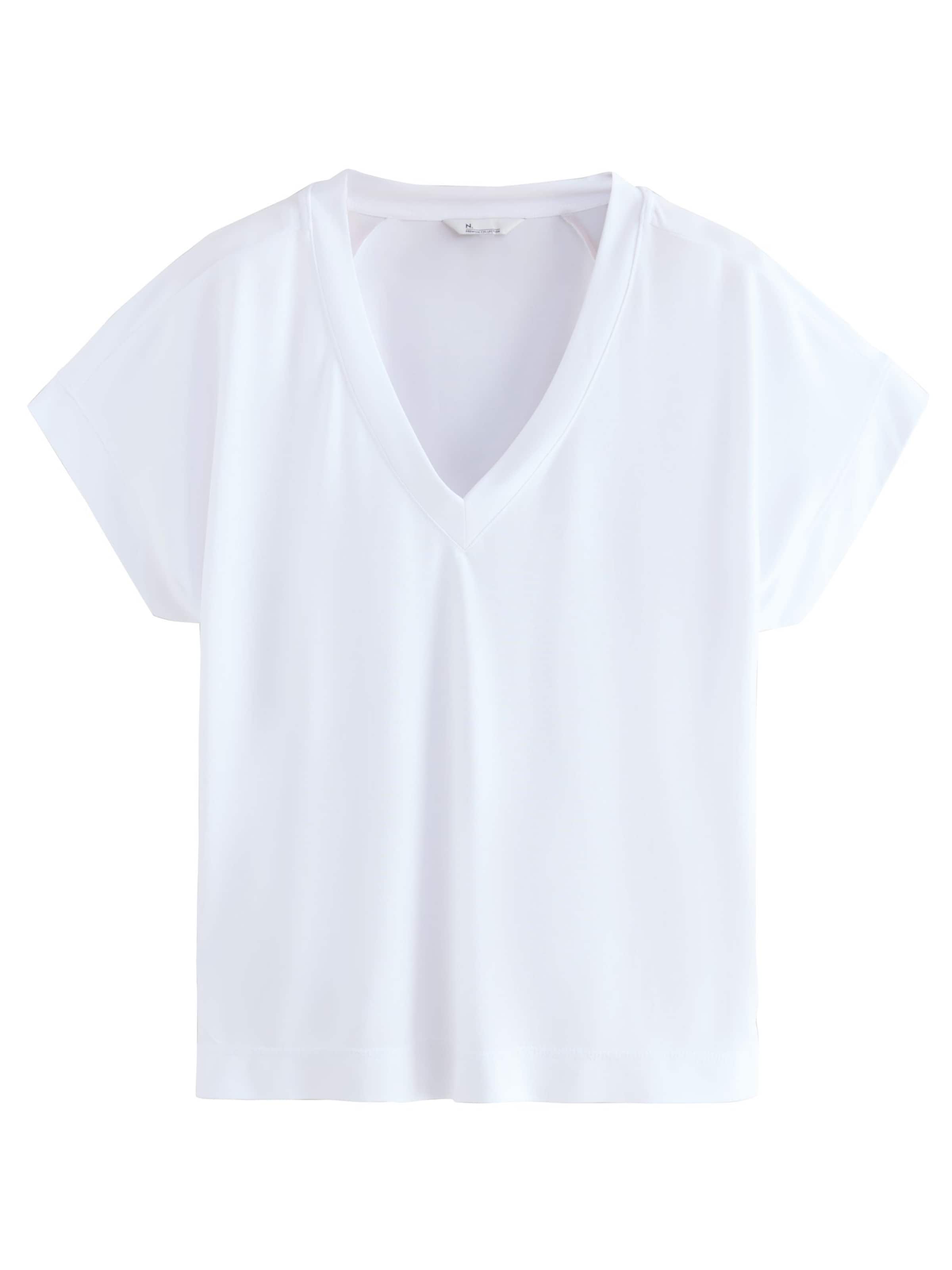 balta Next Marškinėliai: priekis