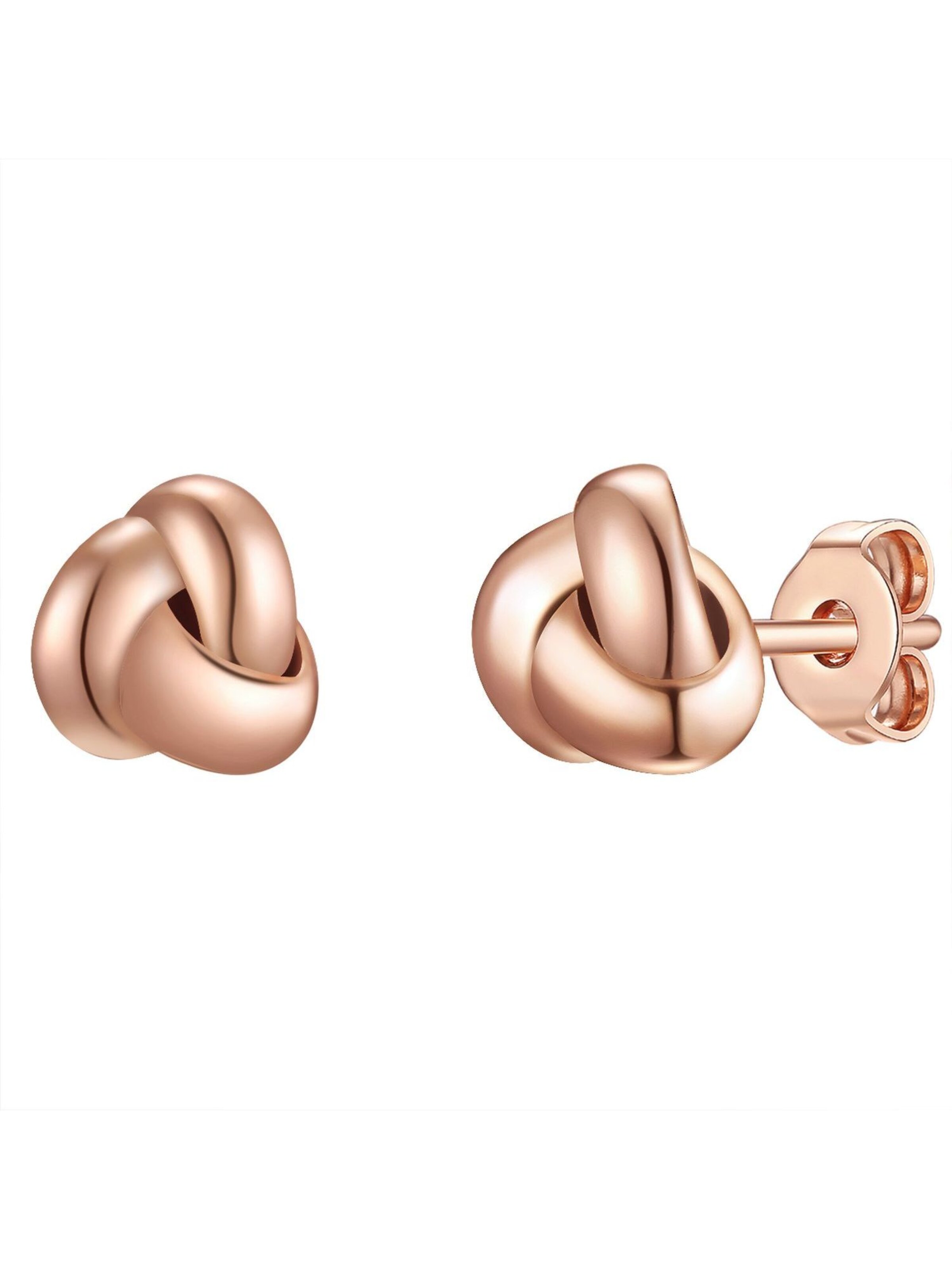 Trilani Oorbellen in Goud: voorkant