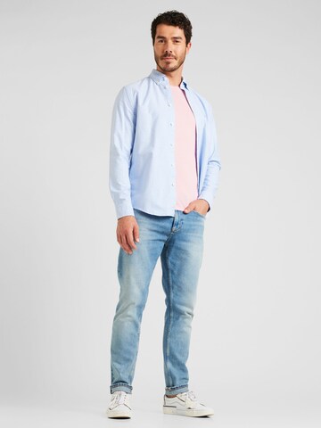 TOMMY HILFIGER Regular Fit Hemd 'Heritage' in Blau