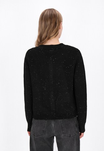 DreiMaster Vintage - Casaco de malha 'Vintage' em preto