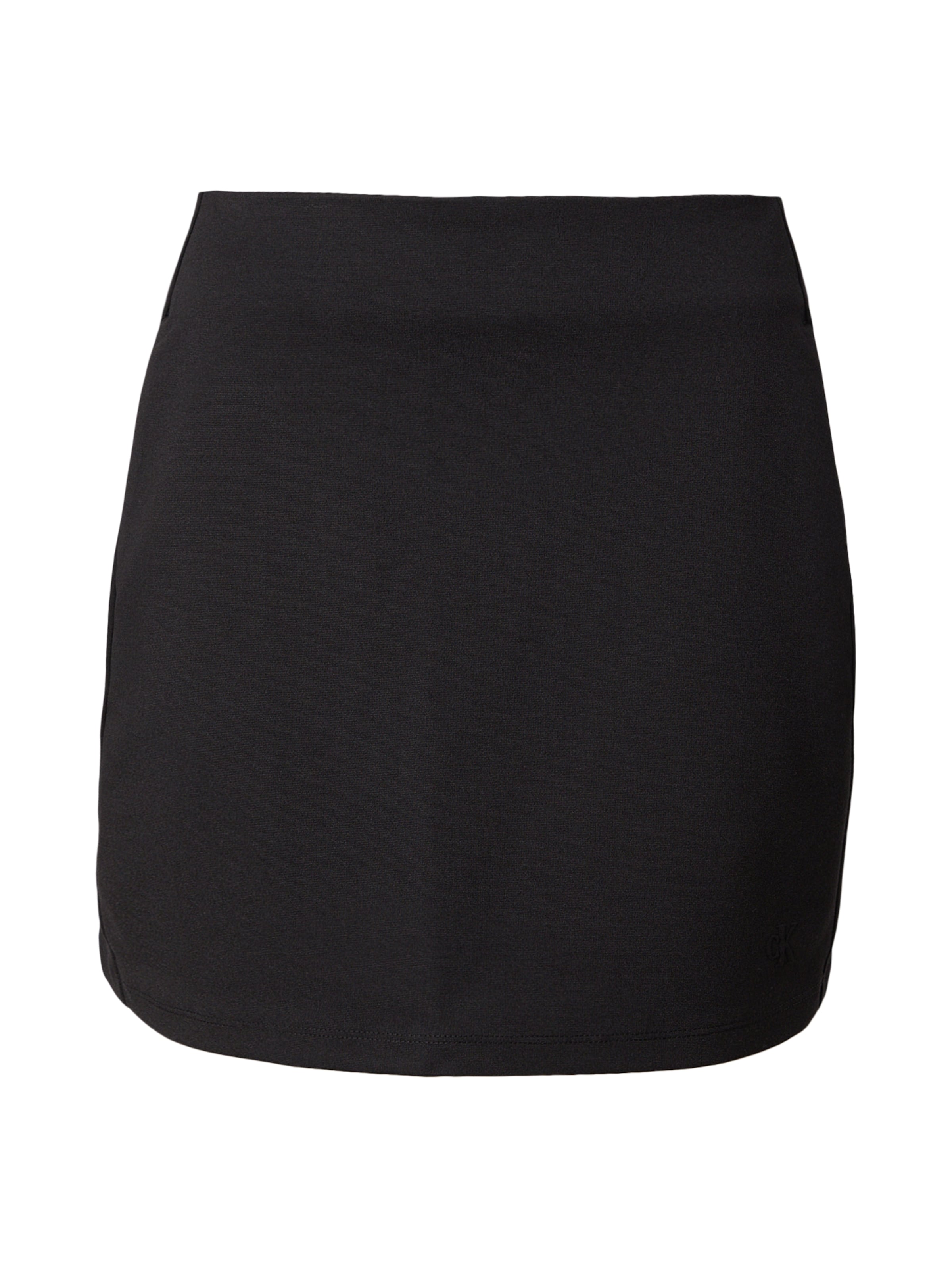 Calvin Klein Jeans Skirt in Black: front