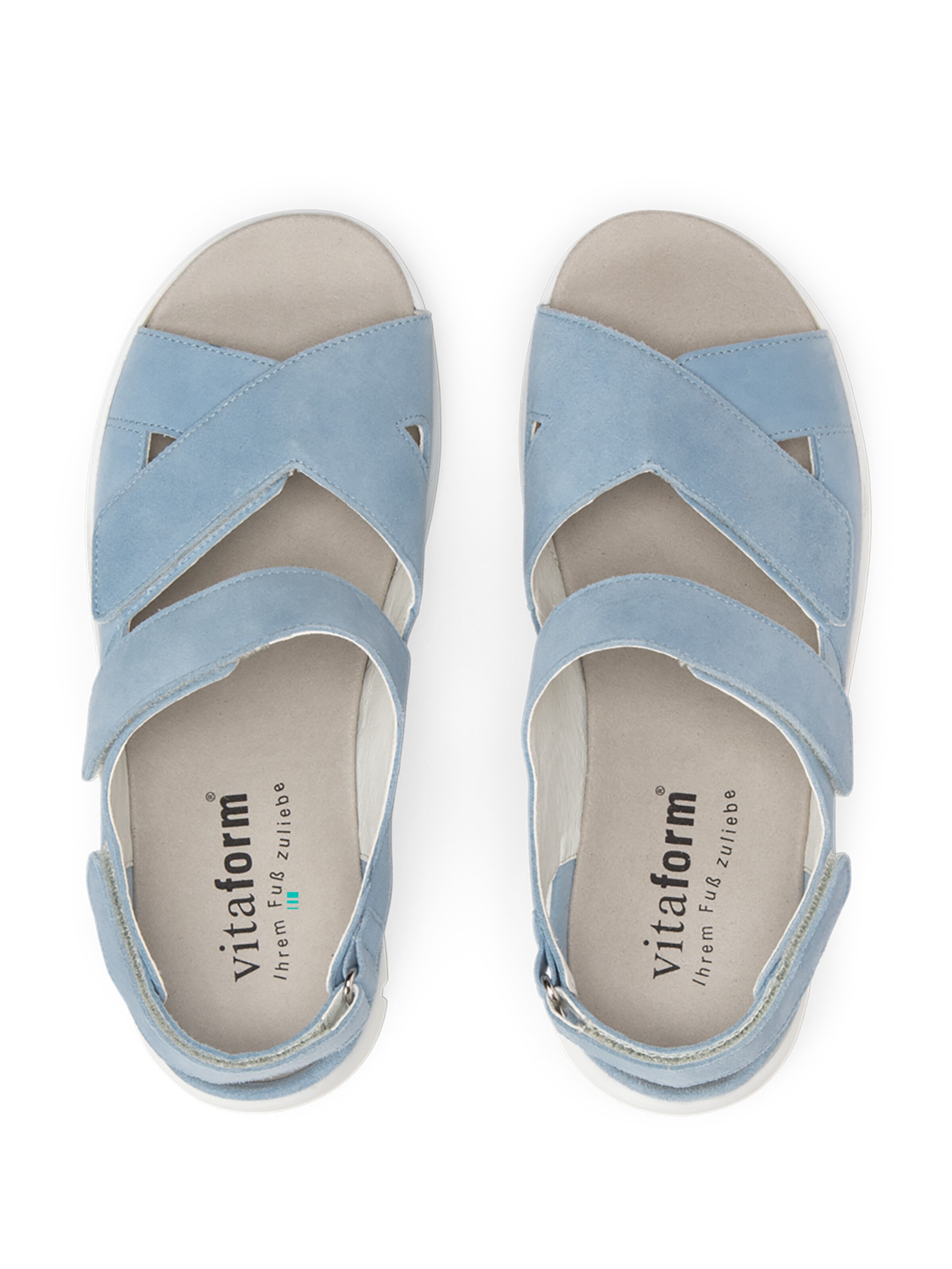 VITAFORM Strap Sandals in Blue