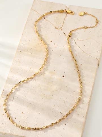 Hey Happiness Ketting 'Fluid Chain' in Goud