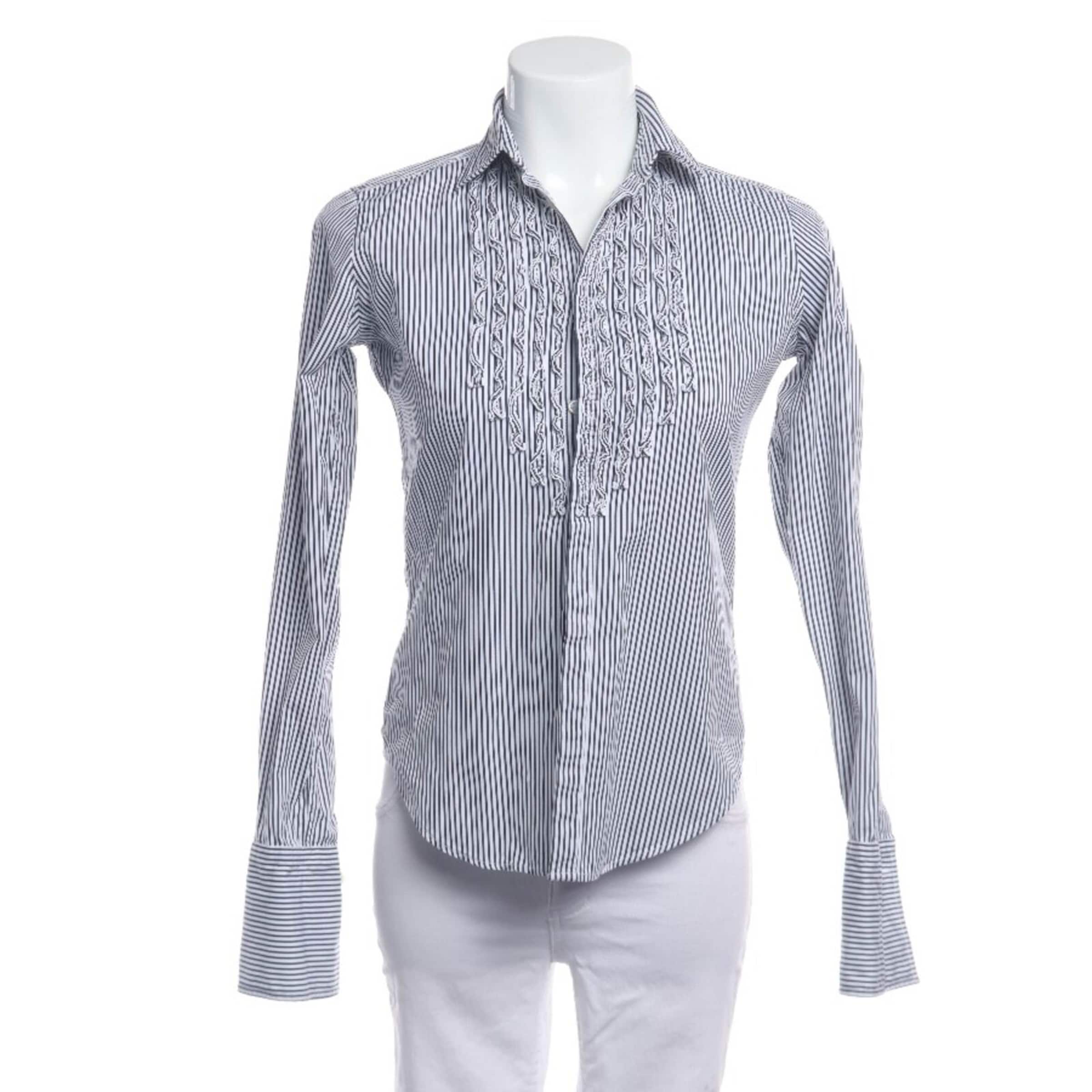 Polo Ralph Lauren Bluse / Tunika L in Schwarz: Vorderseite