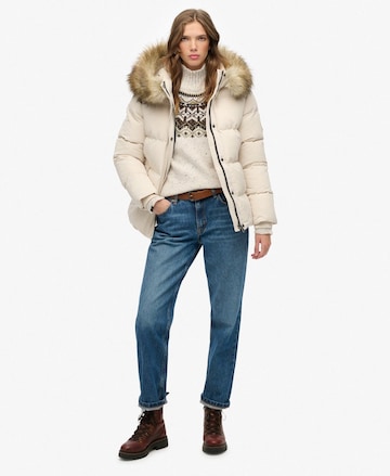 Superdry Winterjas 'Everest' in Wit