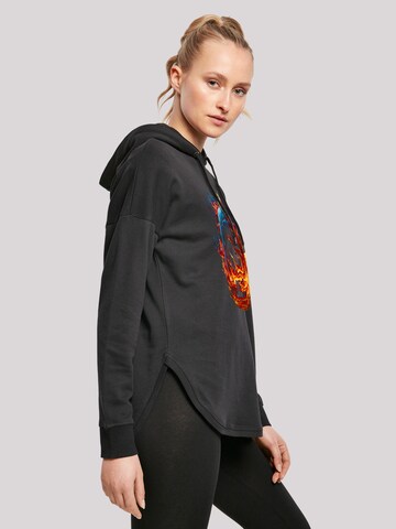 F4NT4STIC Sweatshirt 'Basketball Sports Collection On FIRE' in Zwart