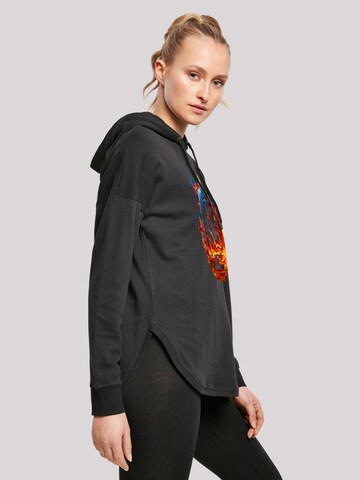 F4NT4STIC Sweatshirt 'Basketball Sports Collection On FIRE' in Schwarz