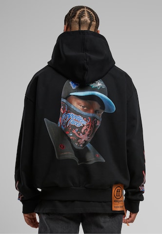 Forgotten Faces Zip-Up Hoodie in Black