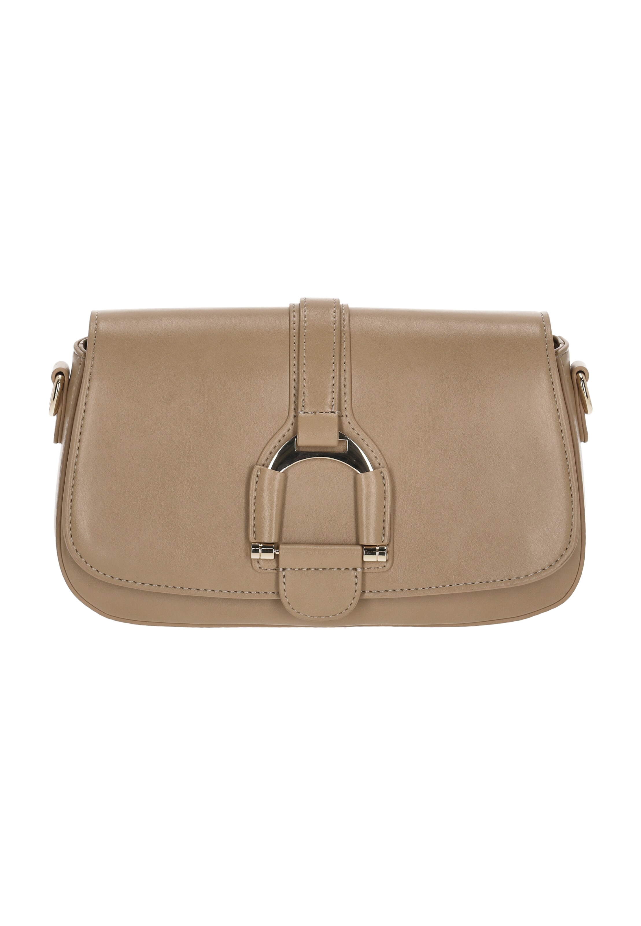 Sac à bandoulière Usha en beige : devant