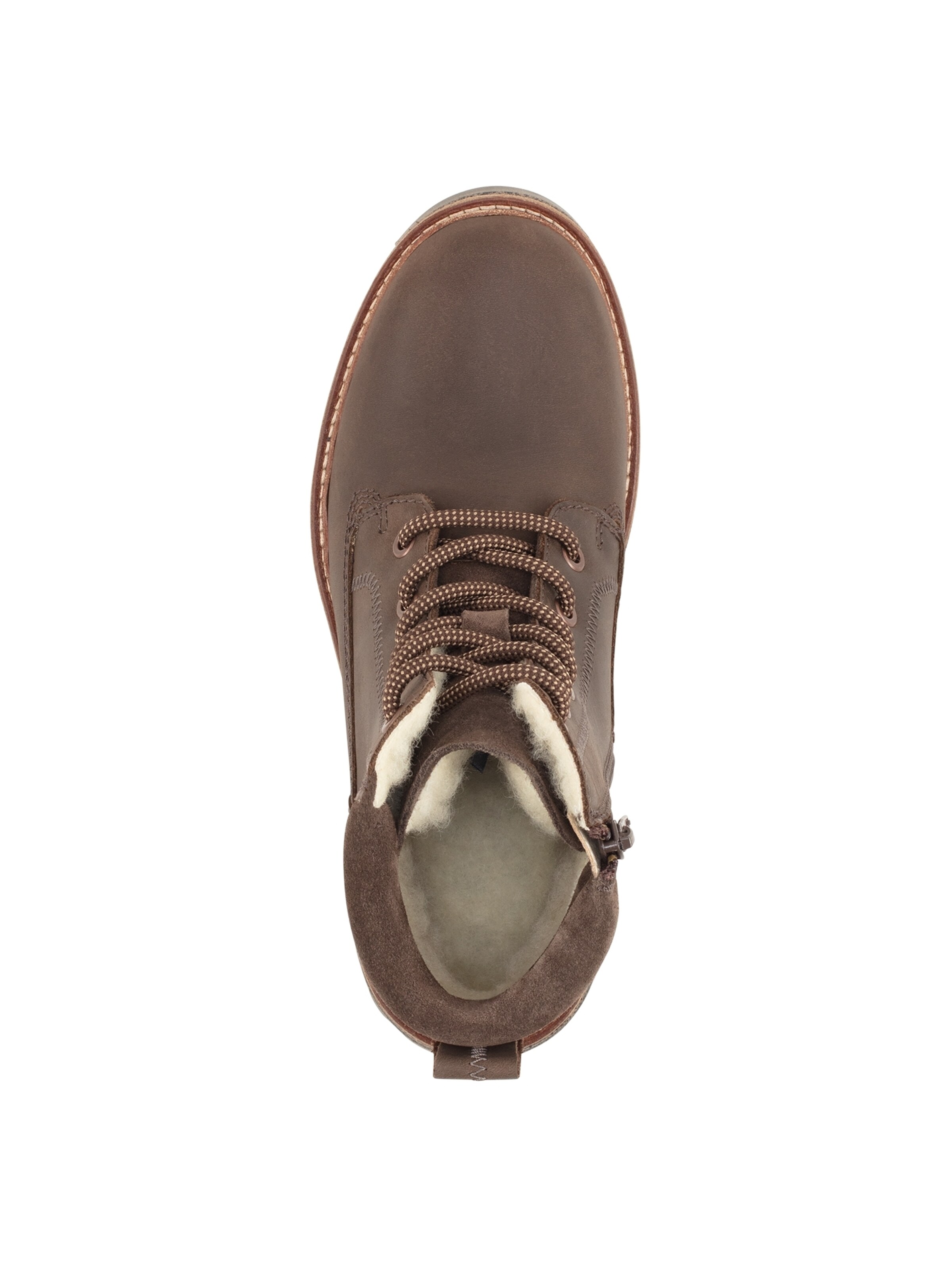 Bottines à lacets Tamaris en marron