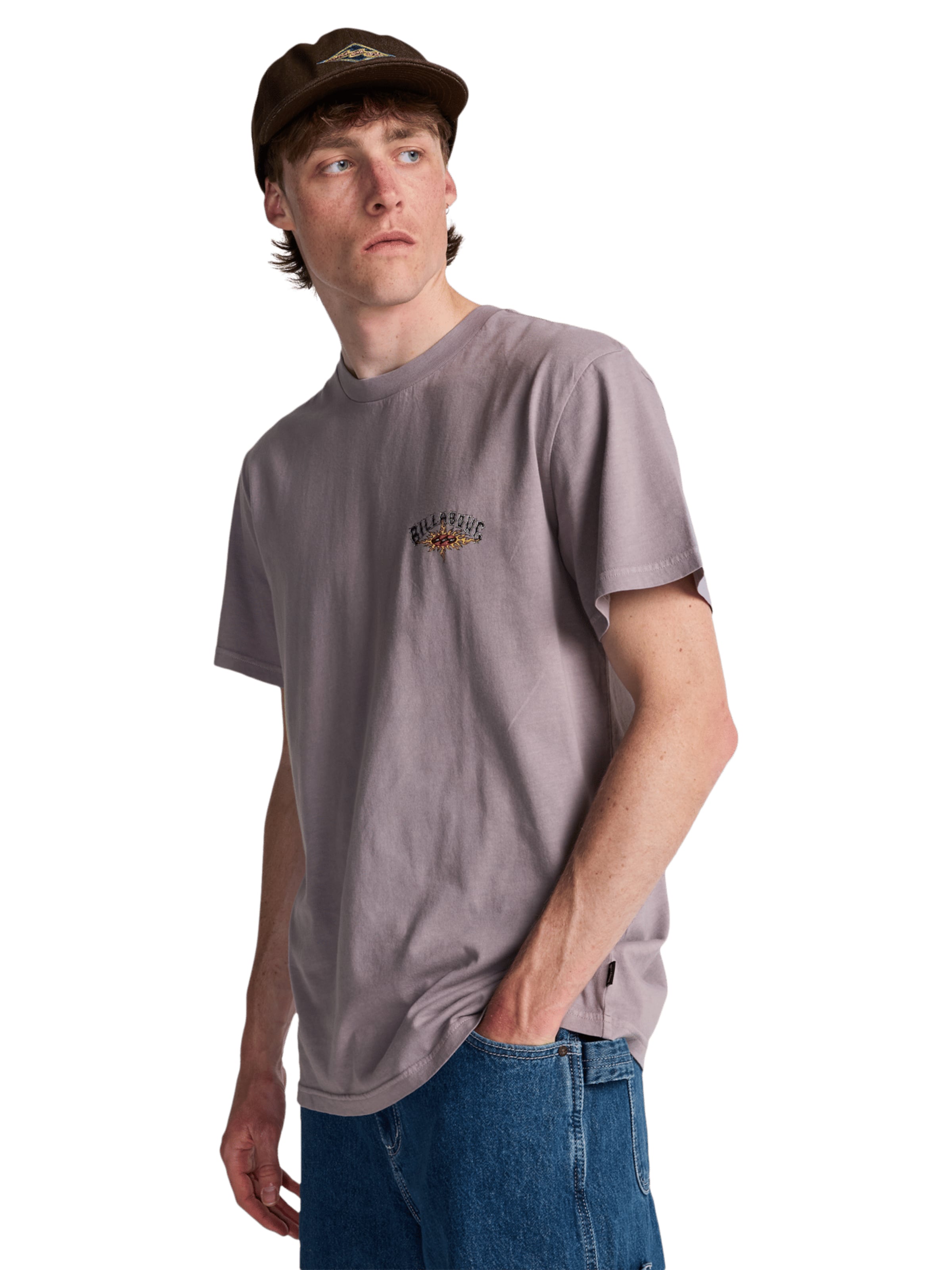 BILLABONG Shirt 'Burn Out' in Purple