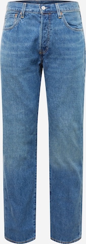 LEVI'S Jeans '501® LEVIS®ORIGINAL FIT MED INDIGO - WORN IN' in Blue: front