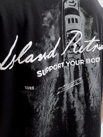 T-Shirt 'JCOEterna' JACK & JONES en noir