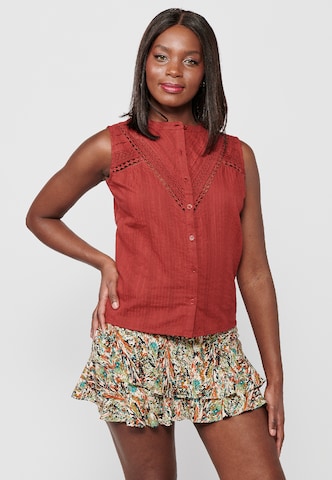 KOROSHI Blouse in Red