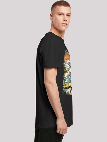 F4NT4STIC Shirt 'Marvel Captain America Spang' in Black