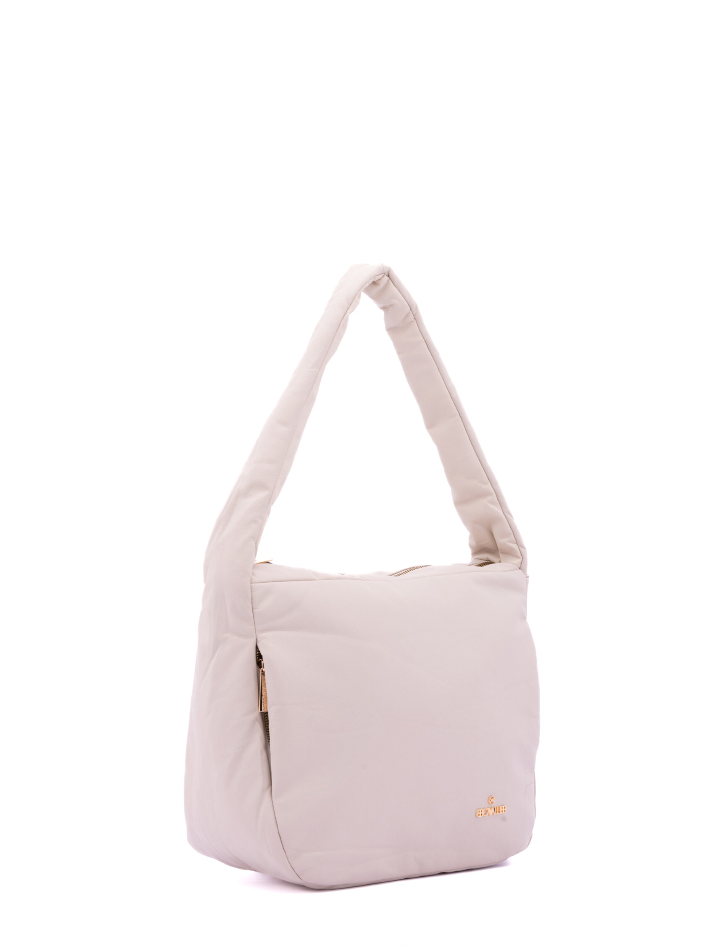 Borsa a spalla 'Borsa a Spalla Donna B Cavalli Tessuto Zip Tasche Laterali 33x30x12 cm' di B. Cavalli in beige