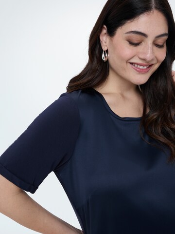 T-shirt Fiorella Rubino en bleu