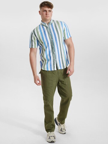 Dxnmxrk Shirt 'DXCooper' in Blau