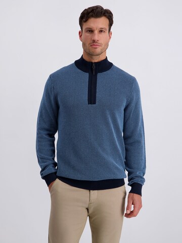 PIERRE CARDIN Trui in Blauw: voorkant