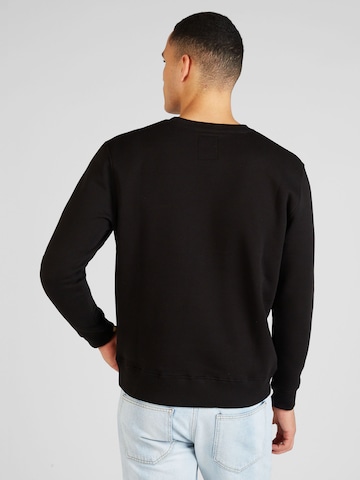 ALPHA INDUSTRIES Sweatshirt in Black