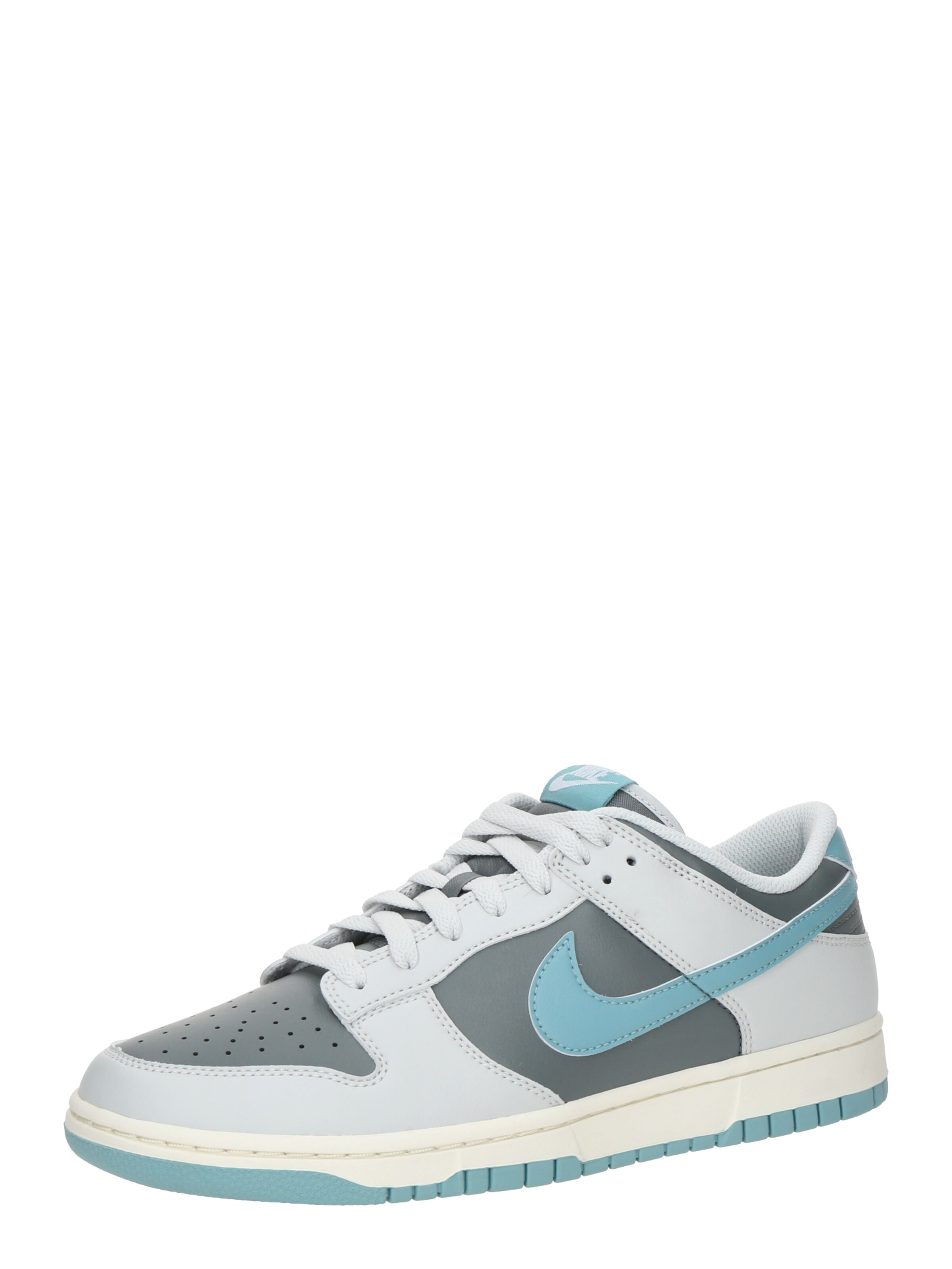 pelēks Nike Sportswear Zemie brīvā laika apavi 'DUNK': no priekšpuses