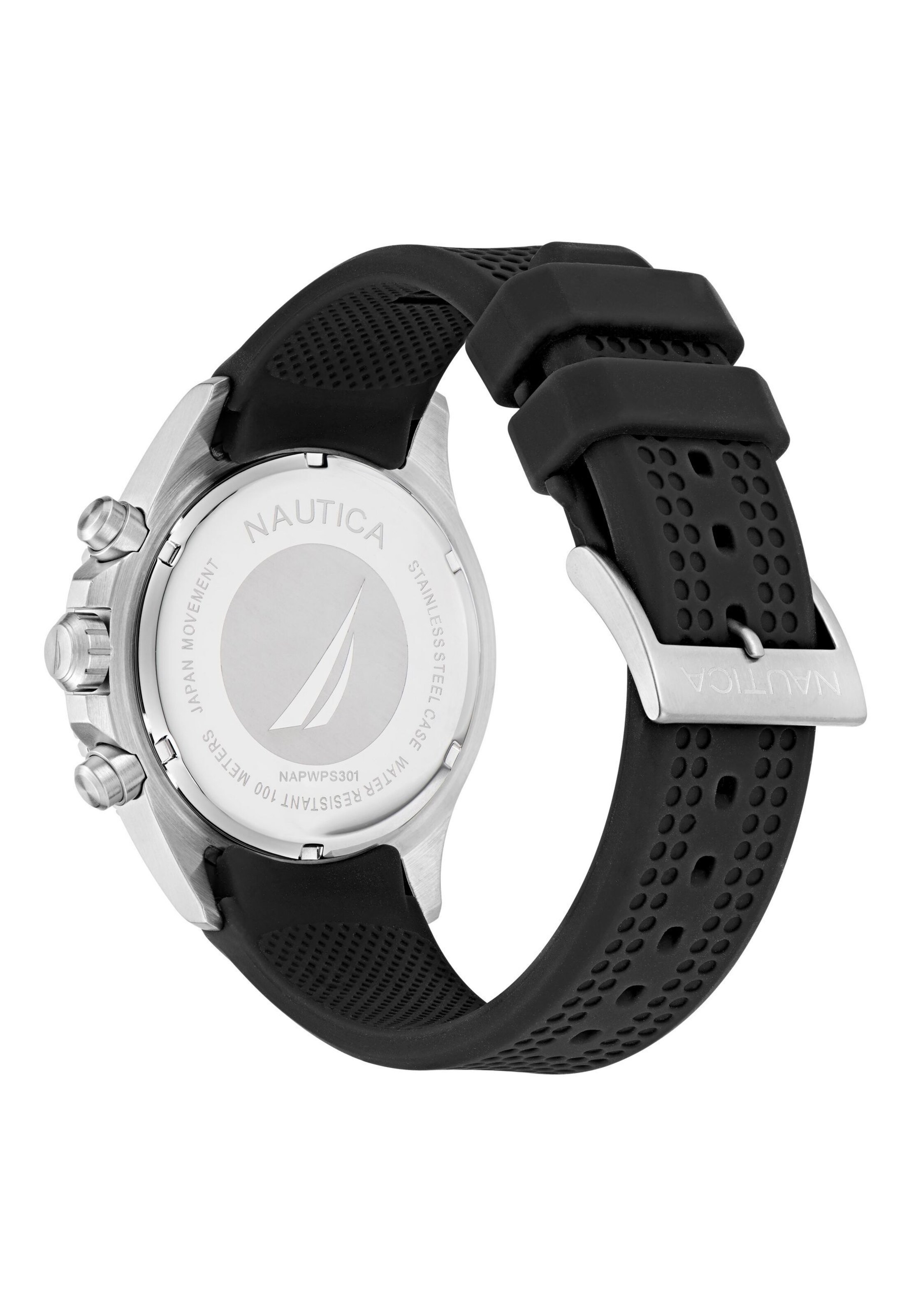 NAUTICA Analog watch ' WESPORT ' in Black