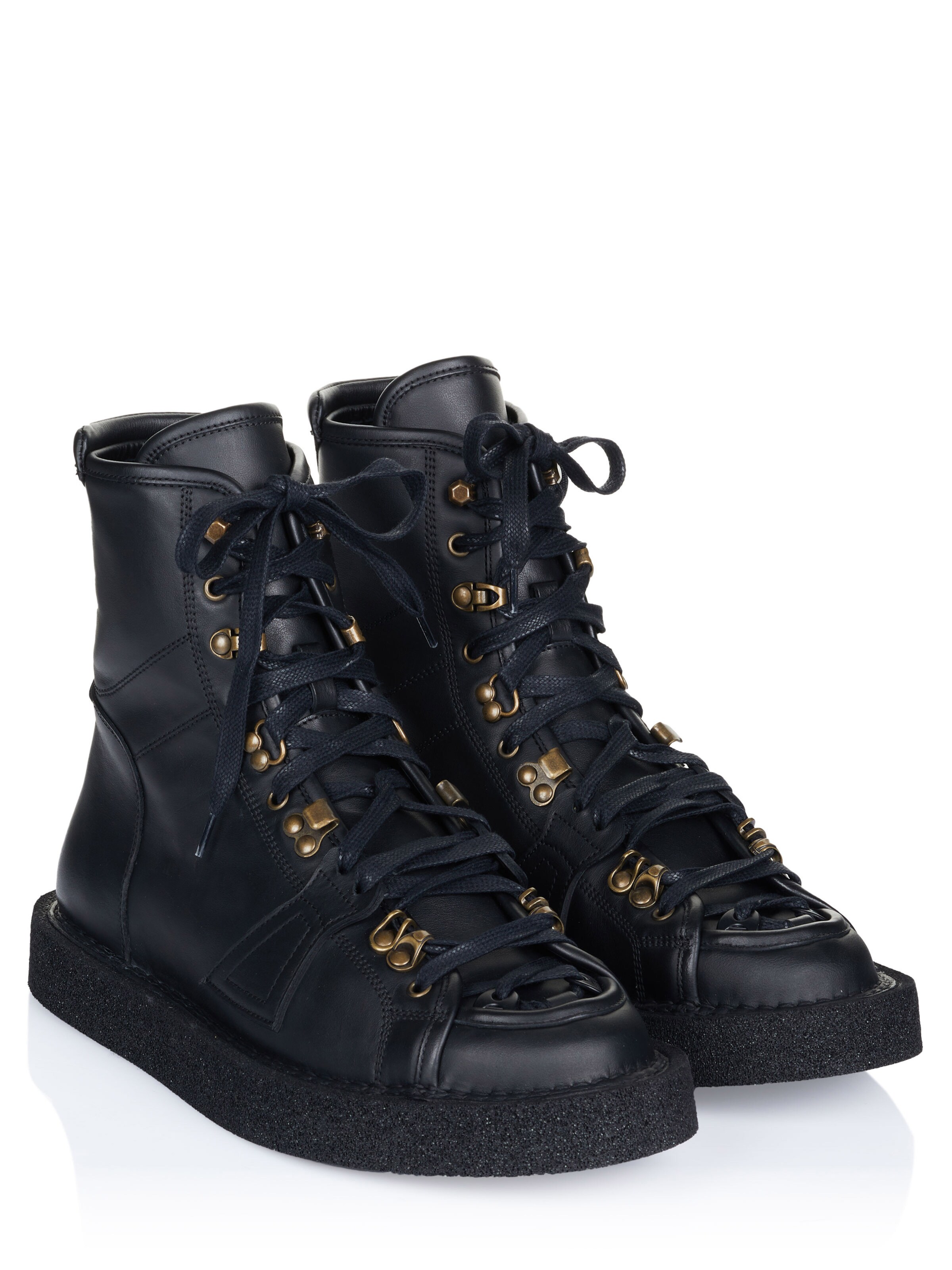DOLCE & GABBANA Lace-up boot in Black