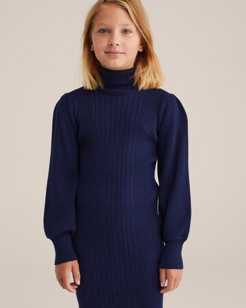 Abito di WE Fashion in blu: frontale