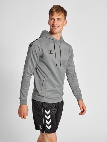 Hummel Sports sweatshirt in Grey: front