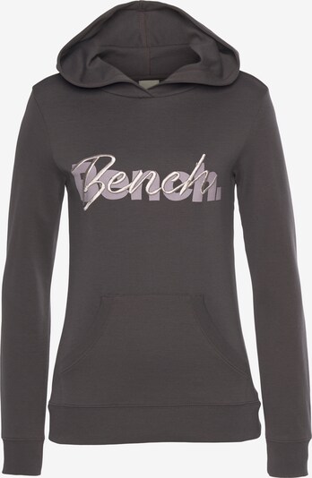 BENCH Sweater majica u kameno siva / svijetlosiva / srebro, Pregled proizvoda